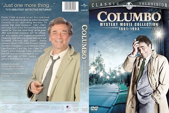 dvd cover Columbo Mystery Movie Collection 1991 1993