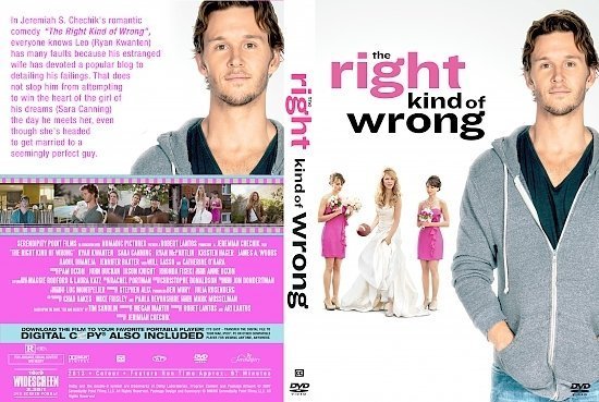 dvd cover The Right Kind of Wrong R1 Custom