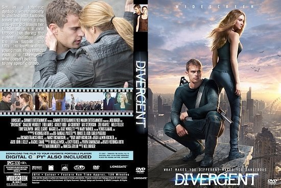 dvd cover Divergent R0