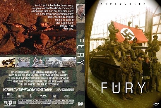 dvd cover Fury R0 Custom
