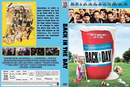 dvd cover Back in the Day R1