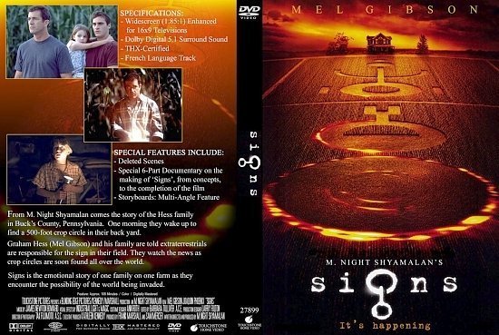 dvd cover Signs