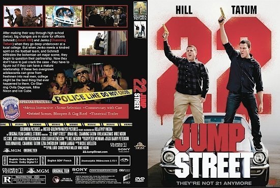 dvd cover 22 Jump Street R1
