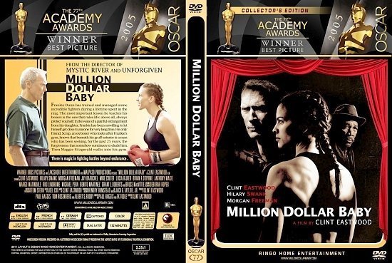 dvd cover Million Dollar Baby