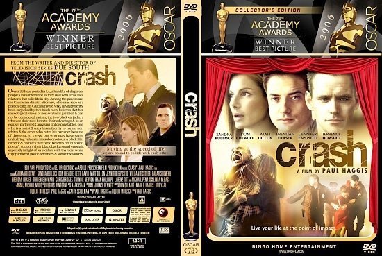 dvd cover Crash