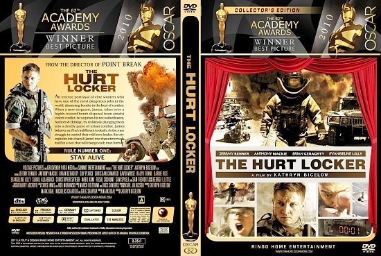 dvd cover The Hurt Locker