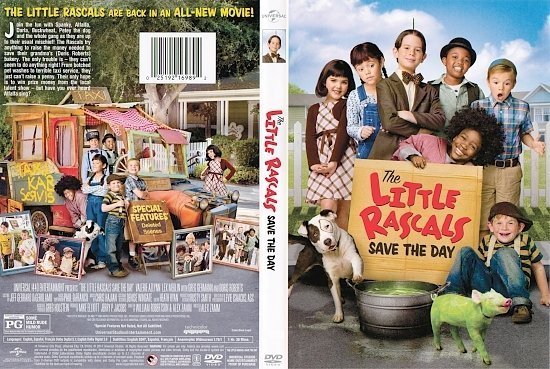 dvd cover The Little Rascals Save the Day R1
