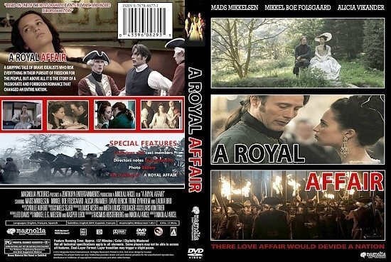 dvd cover A Royal Affair