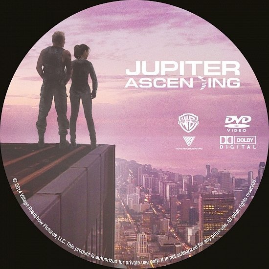 dvd cover Jupiter Ascending R0 Custom