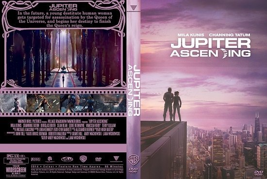 dvd cover Jupiter Ascending R0 Custom