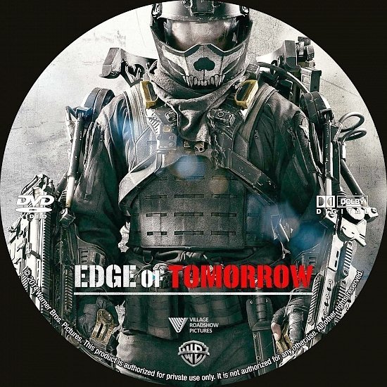dvd cover Edge of Tomorrow R0 Custom