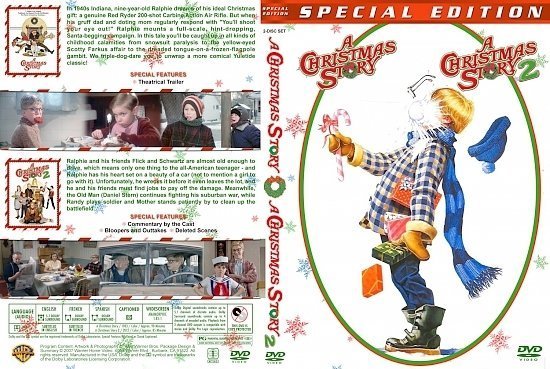 dvd cover A Christmas Story Double Feature