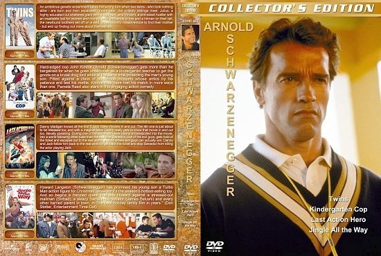 dvd cover Arnold Schwarzenegger Collection