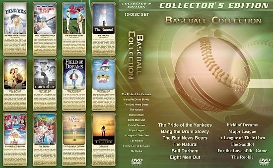 dvd cover Baseball Collection
