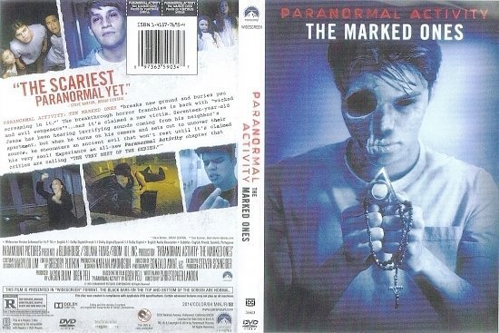 dvd cover Paranormal Activity: The Marked Ones R1