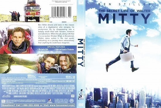 dvd cover The Secret Life Of Walter Mitty R1
