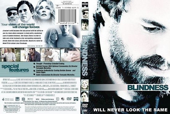 dvd cover Blindness