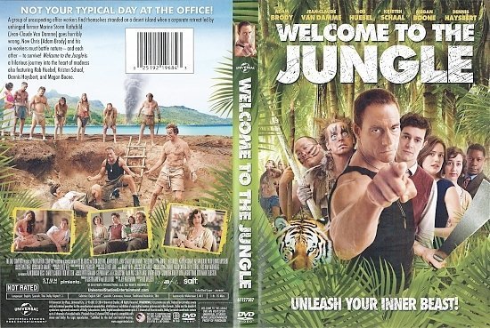 dvd cover Welcome To The Jungle R1
