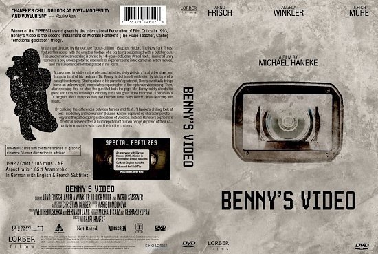 dvd cover Benny's Video