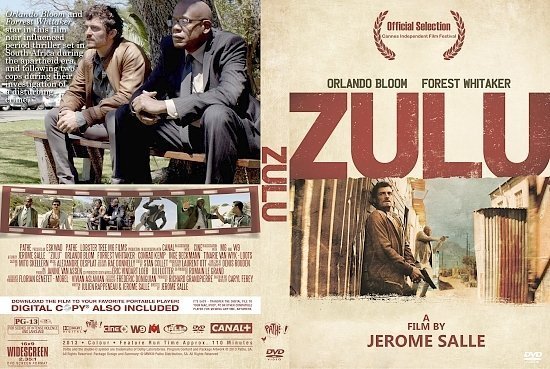 dvd cover Zulu R0 Custom