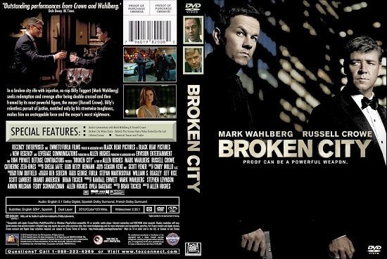 dvd cover Broken City