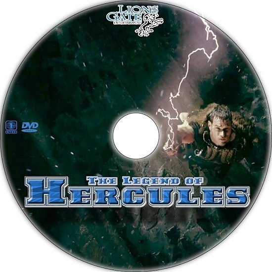 dvd cover The Legend of Hercules Custom DVD Label