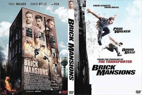 dvd cover Brick Mansions