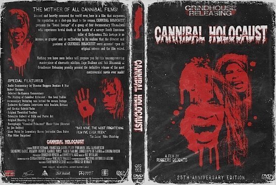 dvd cover Cannibal Holocaust