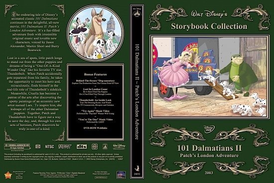 dvd cover 101 Dalmatians II: Patch's London Adventure