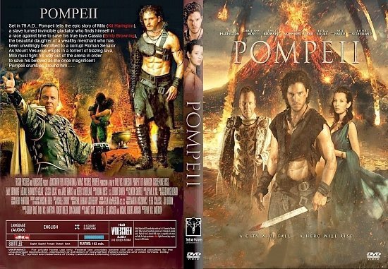 dvd cover Pompeii R2