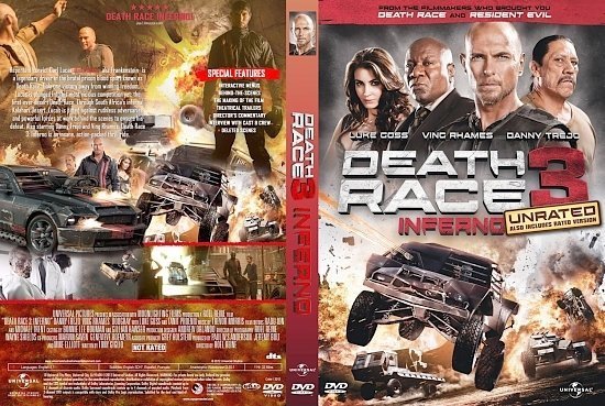 dvd cover Death Race 3