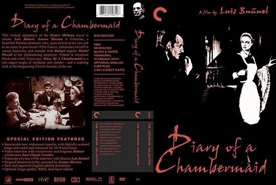 dvd cover Diary Of A Chambermaid