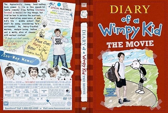 dvd cover Diary Of A Wimpy Kid