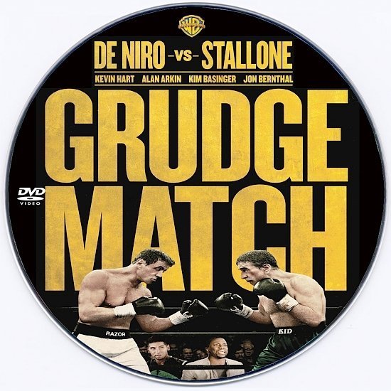 dvd cover Grudge Match Custom DVD Label