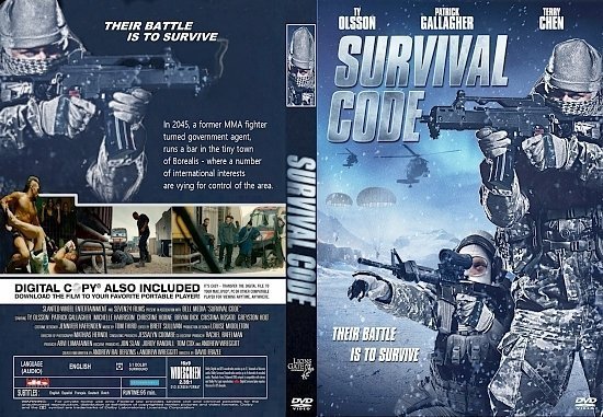 dvd cover Survival Code R1