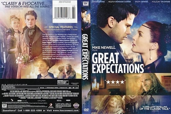 dvd cover Great Expectations R1