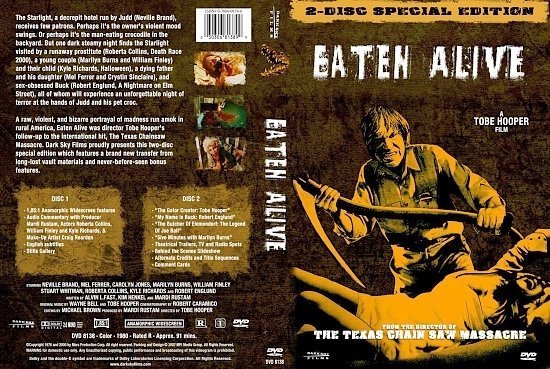 dvd cover Eaten Alive