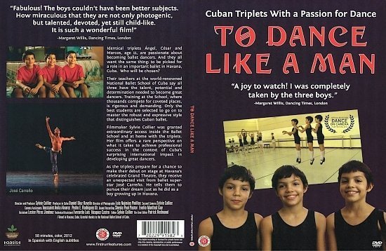 dvd cover To Dance Like A Man