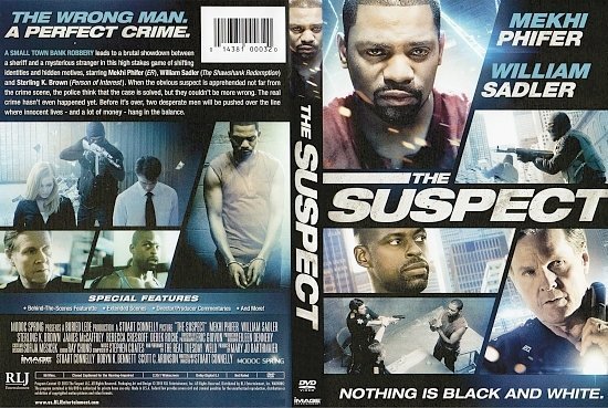 dvd cover The Suspect R1