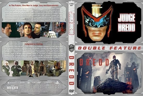 dvd cover Judge Dredd / Dredd Double Feature