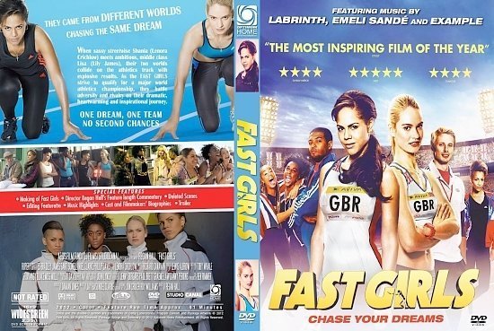 dvd cover Fast Girls