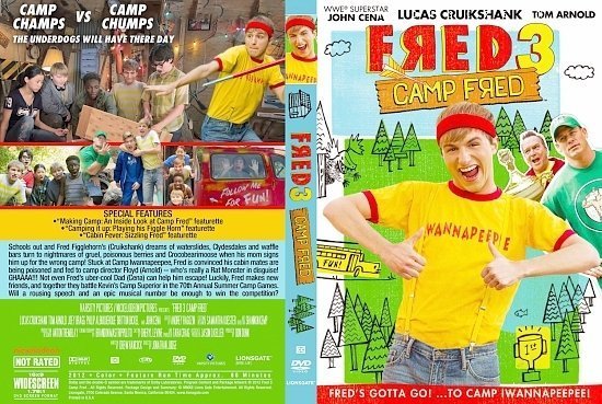dvd cover Fred 3 Camp Fred