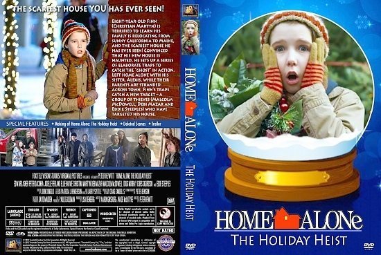 dvd cover Home Alone The Holiday Heist