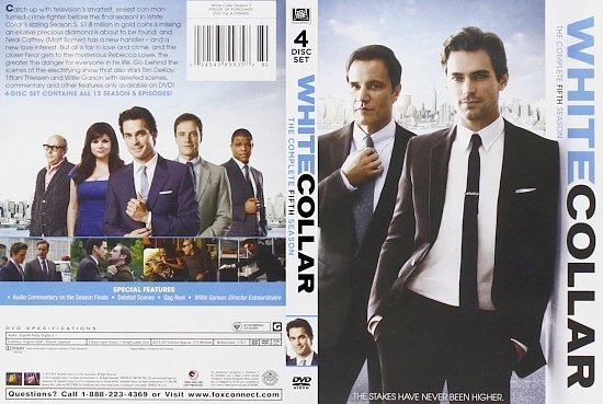 dvd cover White Collar Season 5