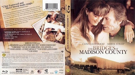 dvd cover The Bridges Of Madison County