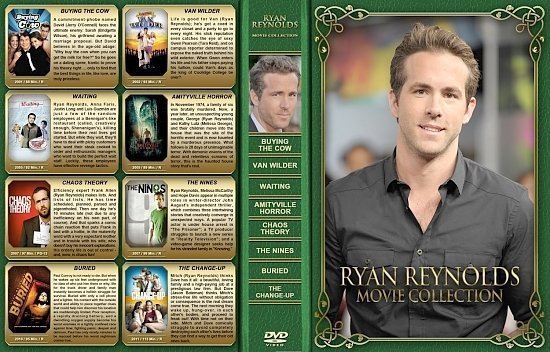 dvd cover Ryan Reynolds Collection version 1