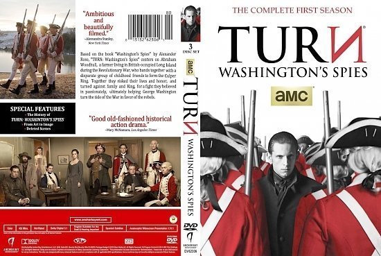 dvd cover Turn Season One