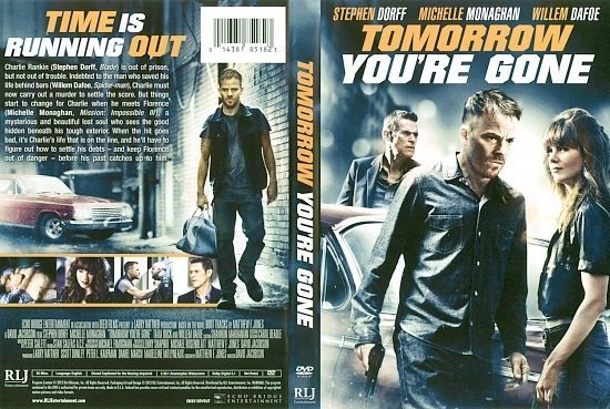 dvd cover Tomorrow You're Gone