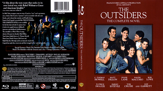 dvd cover The Outsiders The Complete Novel