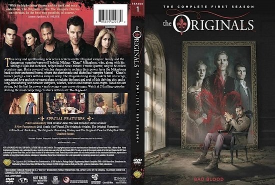 dvd cover The Originals Season 1